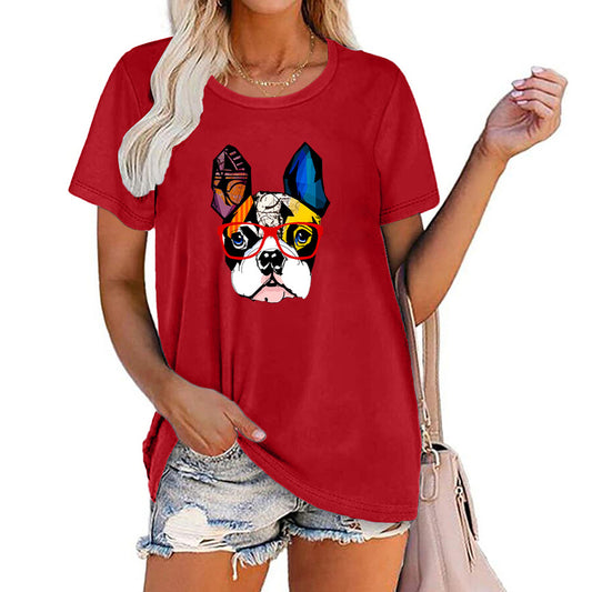 Dog Printed T-shirt